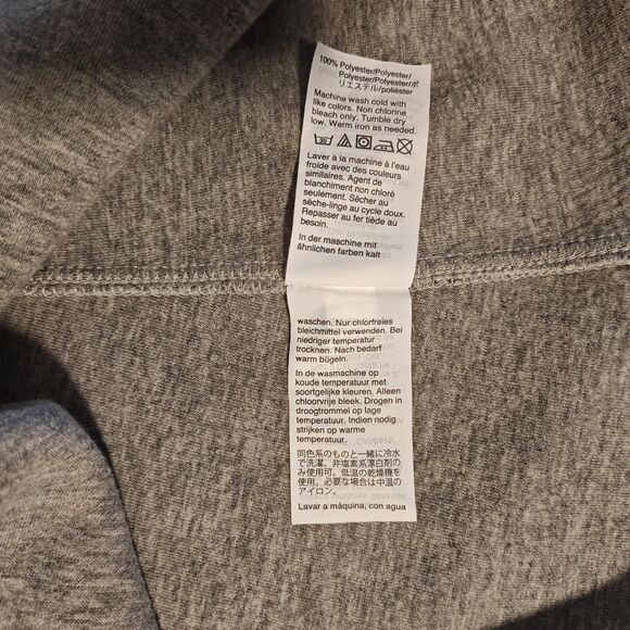 J.Crew Dress Womens 6 Heather Gray Sleeveless Midi A-Line Knit Belted Back Zip - Picture 9 of 14